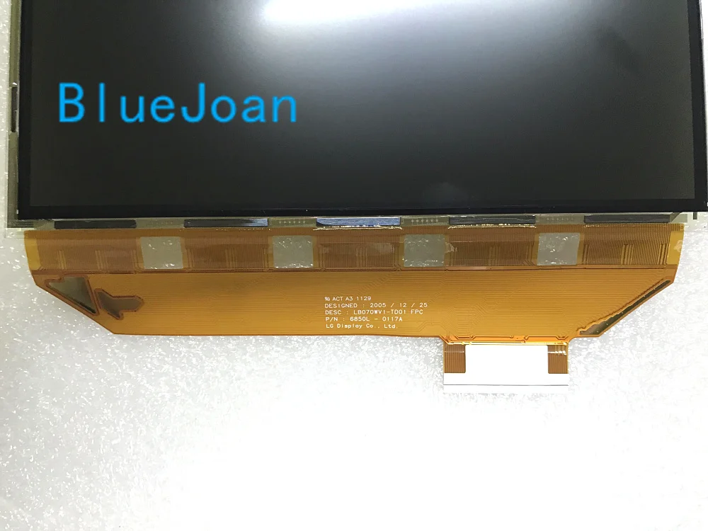 100% Новый оригинальный 7 0 &quotдисплей LB070WV1 TD01 TD17 ЖК модуль экран для Mercedes W204 GLK