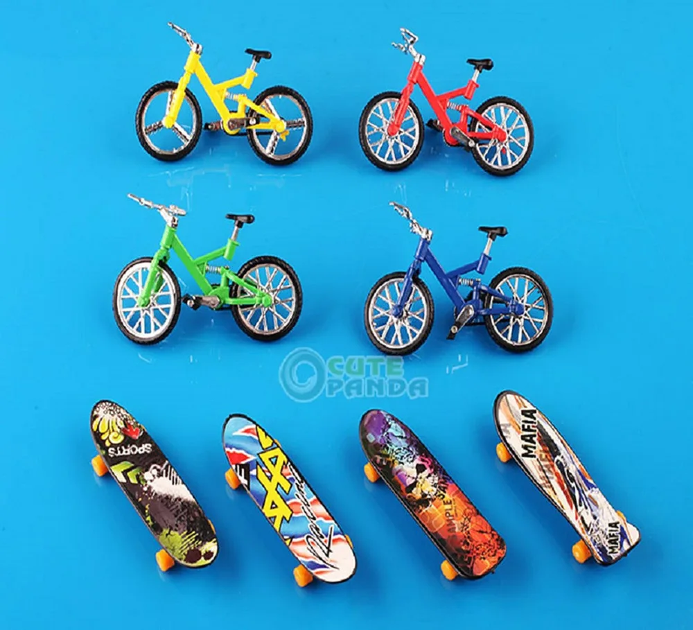Палец Велосипед+ палец доска мальчик малыш дети колеса игрушки BMX подарок