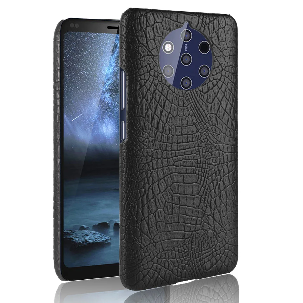 Чехол для Nokia 9 Pureview TA-1094 модная жесткая задняя крышка из крокодиловой кожи 5