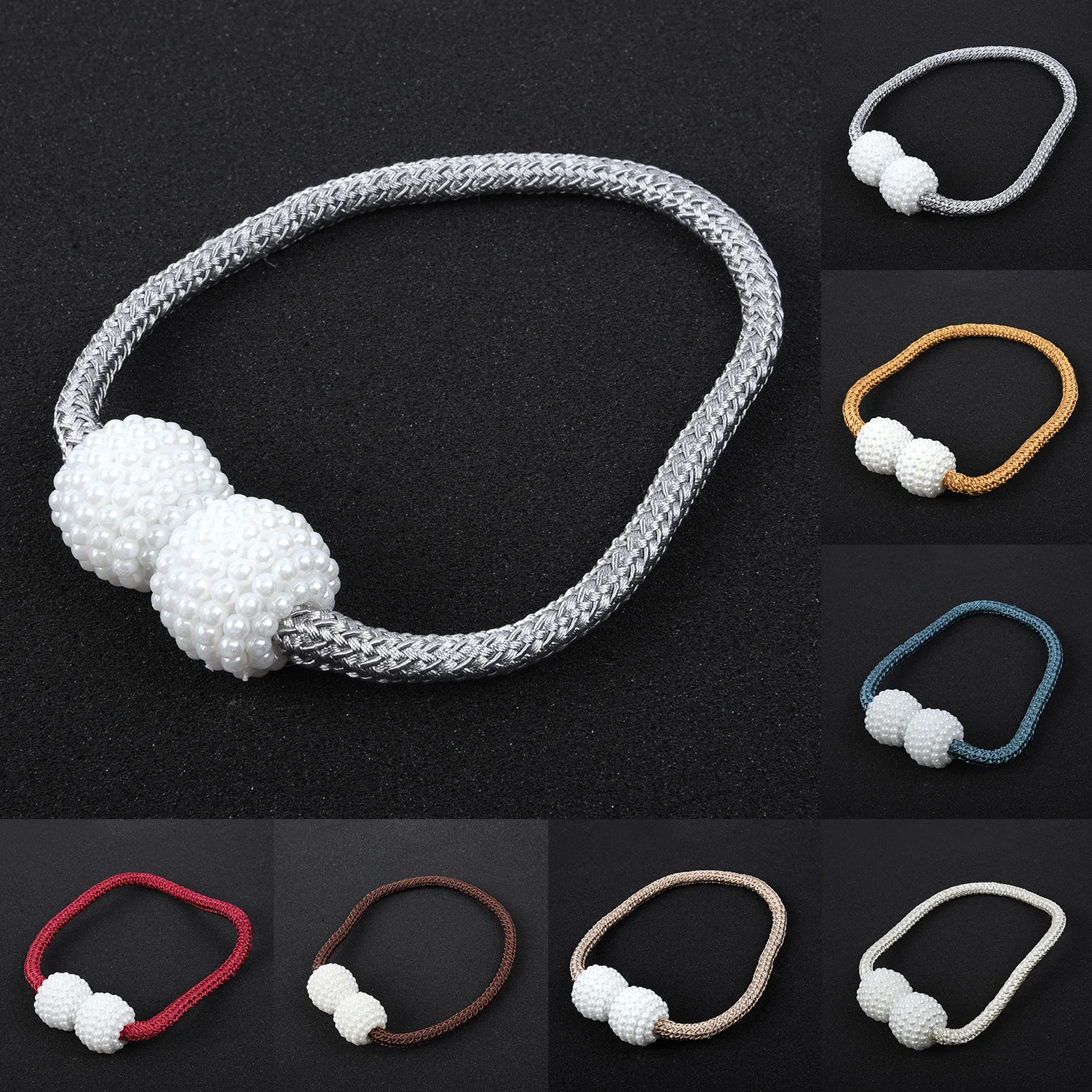 Магнитный зажим для штор xPearl 1 шт. зажимы задней пряжки подвесная Пряжка ремни