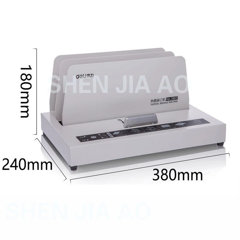 3882 термальная связующая машина электрическая для горячего расплава клея 220 В 3
