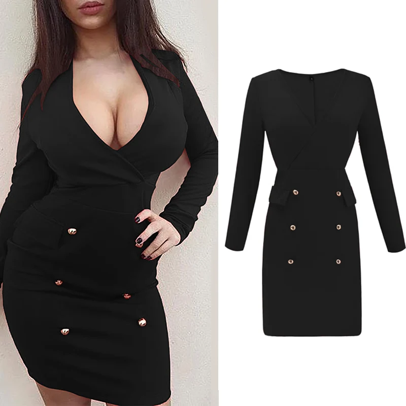 Long Sleeve K Женский сарафан, сексуальное платье-рубашка в полоску, женские офисные сарафаны, летние платья, новинка, обтягивающее облегающее платье размера плюс - Цвет: Long Sleeve K