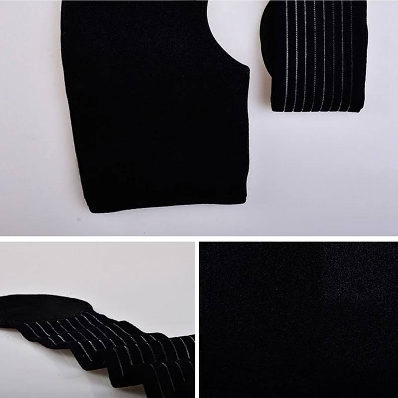 Женский и мужской дышащий Регулируемый бандаж на одно плечо баскетбольная