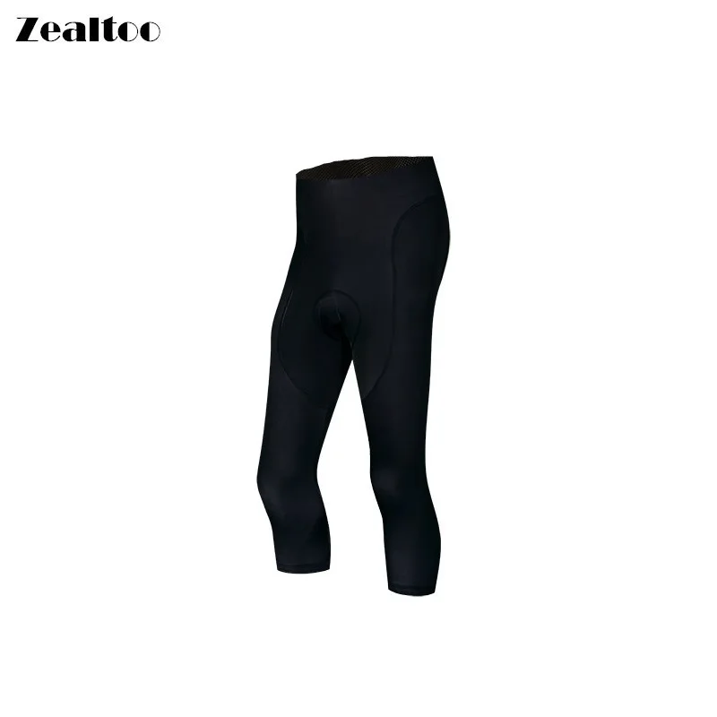 Zealtoo Велоспорт Ropa Ciclismo Быстросохнущий 3/4 велосипедный комбинезон дышащий Велоспорт Колготки MTB велосипед Майо велосипед брюки - Цвет: pants