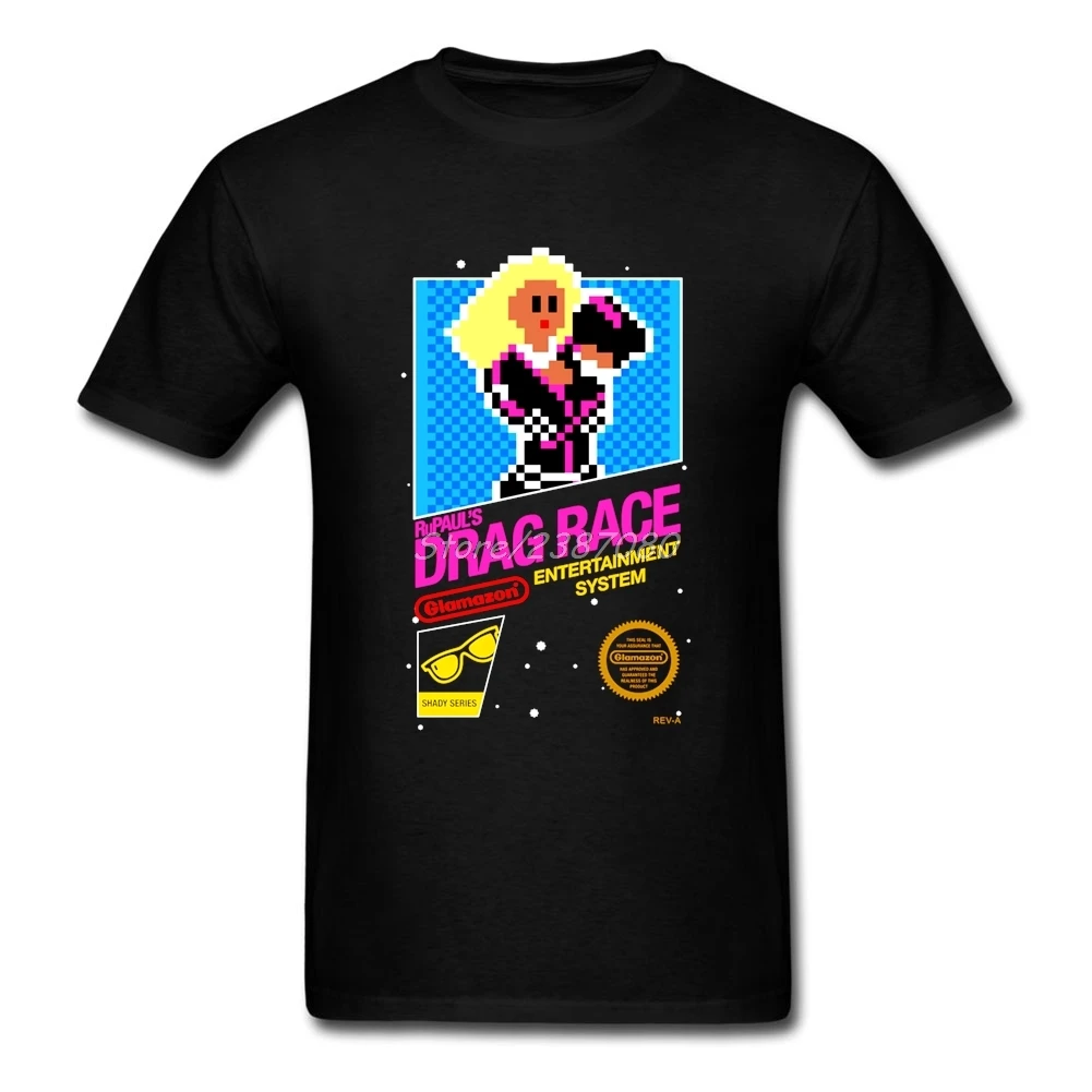Rupaul Drag racing футболка с коротким рукавом для мужчин 2019 горячая машина Стиль Хлопок