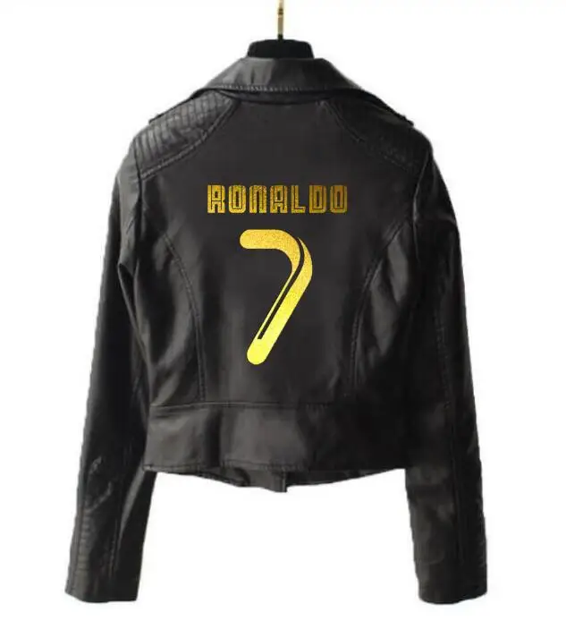 Новый Пистолеты CR7 Криштиану Роналду Кожаные полуботинки кожаная куртка в панк