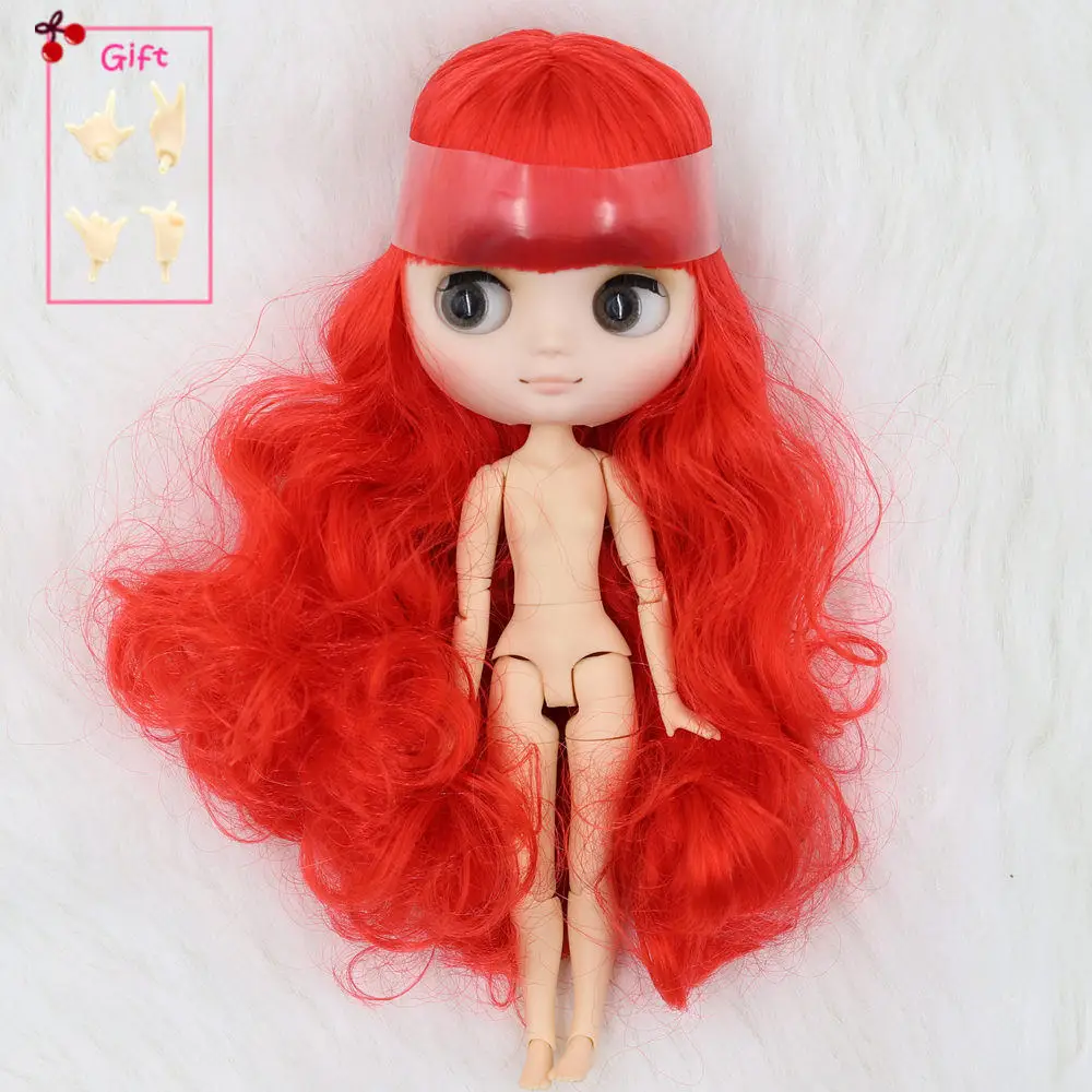 ICY Nude Factory Middie Blyth Кукла № 7 матовая кожа 20 см 1/8 шарнир тела кукла, рука жеста как подарок Neo - Цвет: D