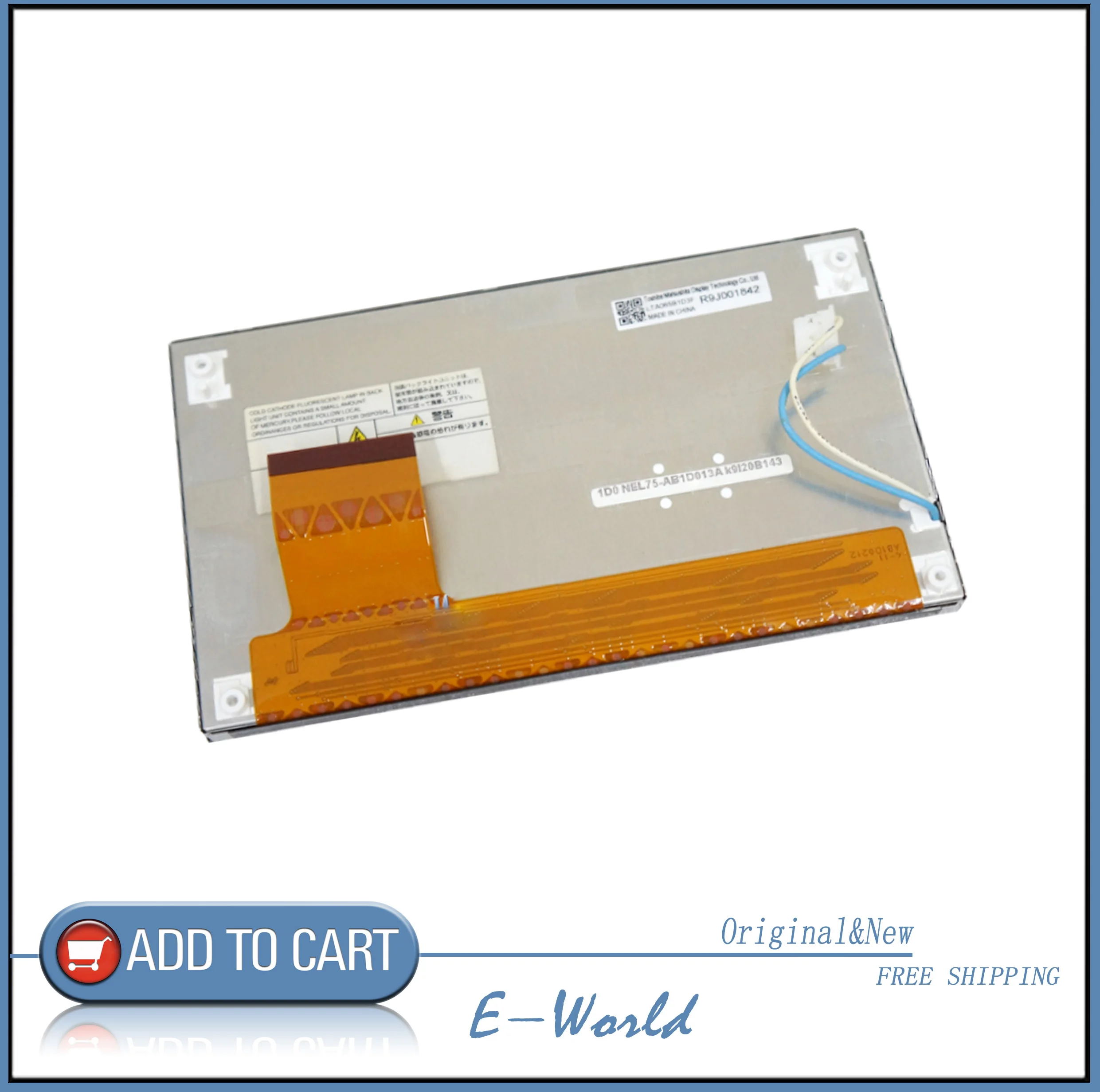 

Original 6.5inch LCD screen LTA065B1D3F for Hyundai car audio radio sounds systems free shipping