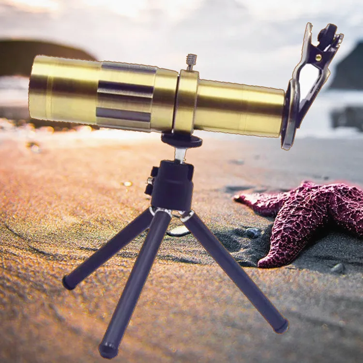 Лидер продаж! 20X мобильный телефон Универсальный телефото телескоп длинный