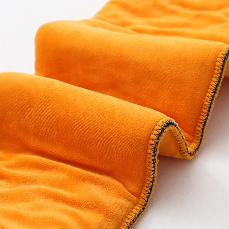 2018 Winter Girls Thick Print Warm Leggings Kid School Cute Elastic Waist Trousers Snow Princess |