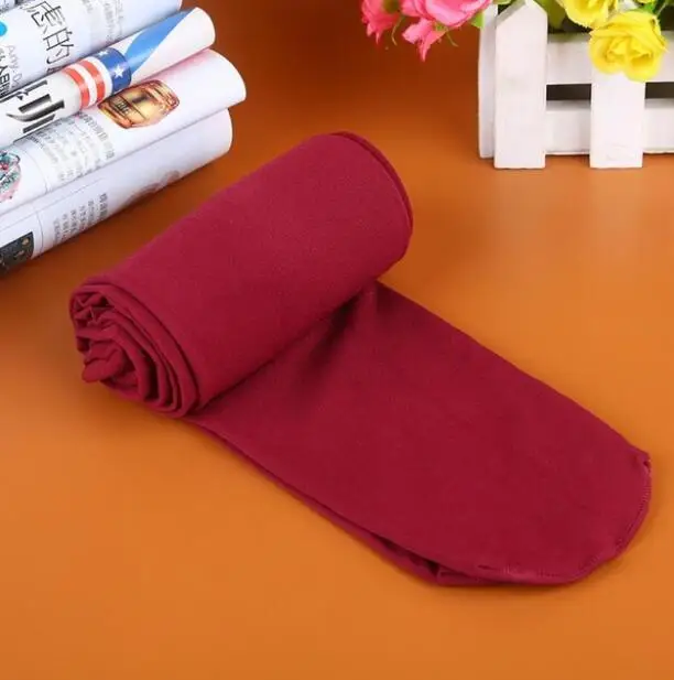 W011 Wine red CUHAKCI, женские 120D колготки, теплые колготки, яркие цвета, размера плюс, разноцветные колготки, 15 цветов, женские колготки, новинка - Цвет: W011 Wine red