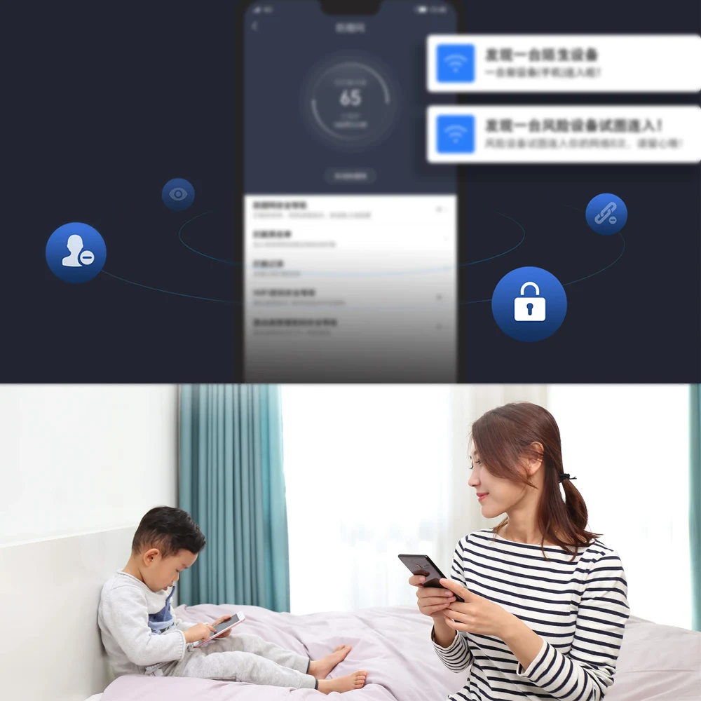 Маршрутизатор Xiaomi Mi роутер 4A гигабитная версия 2 4 ГГц 5 WiFi 1167 Мбит/с ретранслятор