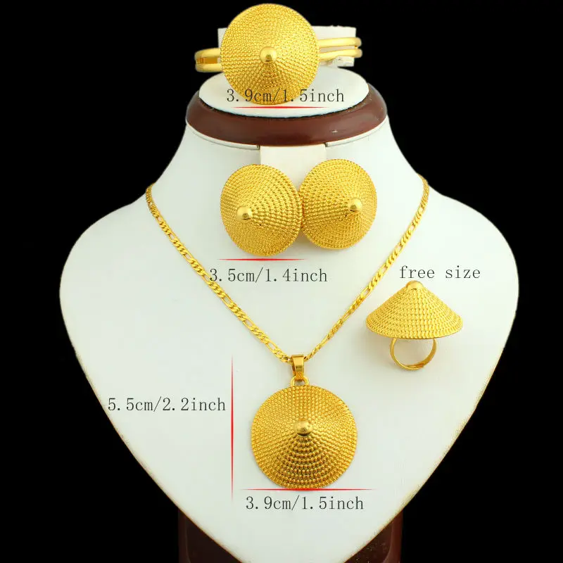 Ожерелье/кулон/серьги/Кольцо/браслет цвет 24 каратного золота|set necklace|jewelry set