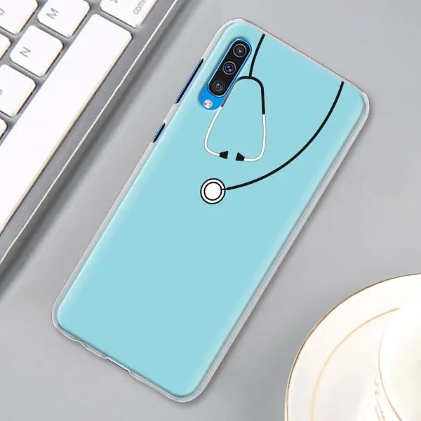 11 Медсестра медицина чехол КРЫШКА ДЛЯ samsung Galaxy A30 A40 A50 A70 A6 A8 плюс A7 A9 M30 чехол для телефона Coque - Цвет: 11