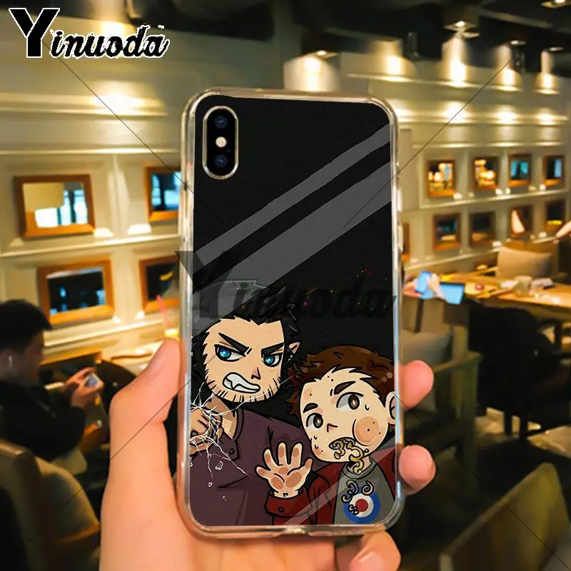 Yinuoda Teen Wolf TPU Мягкий силиконовый чехол для телефона iPhone 6S 6plus 7 7plus 8 8Plus X Xs MAX 5 5S