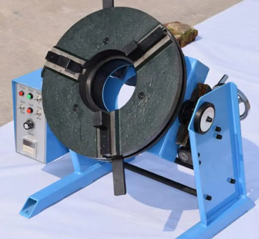 Сварочный позиционер 300 кг поворотная пластина для сварки с патроном зажимом