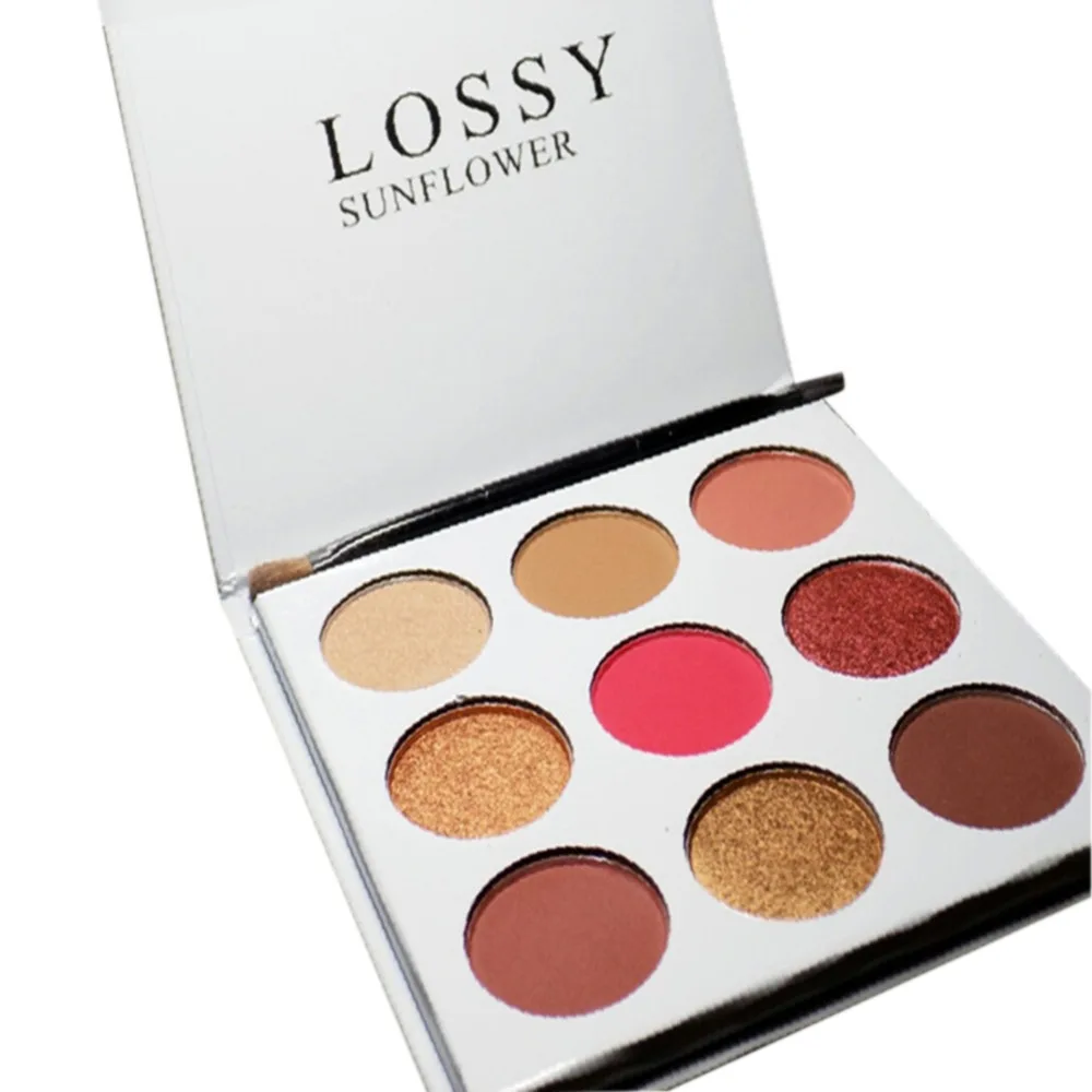 Новинка 2017 года макияж тени для глаз винных оттенков Палитра Косметика мерцающий