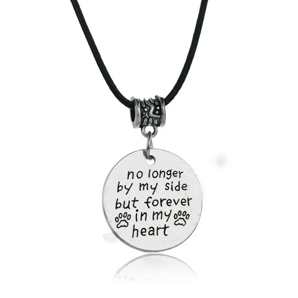 Комплект из 3 предметов ожерелье кожаной цепи с подвеской в виде сердца |