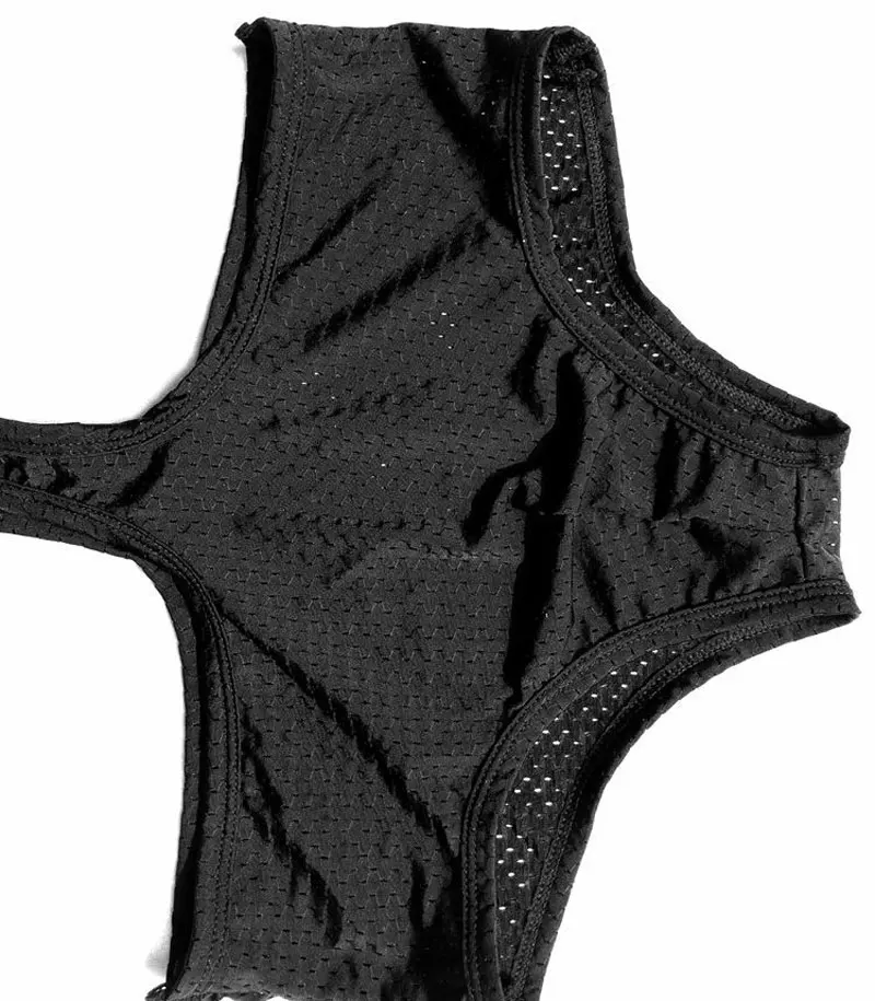 New Sexy Men See Through Hollow Mesh Bodysuit High Cut Leotard Transparent Underwear Man Jumpsuits Back Strap Gay Wear FX23 |