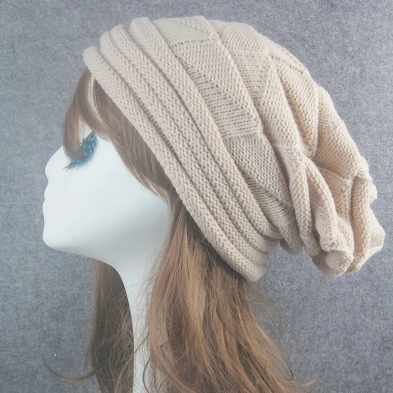 Laamei Unisex Crochet Hat Skullies Beanies Bonnet Femme Hip Hop 2018 Winter Warm Knitted Women Men Hats Dropshipping | Аксессуары для
