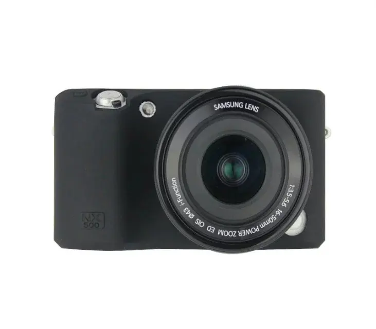 Мягкий силиконовый резиновый защитный чехол для камеры Samsung NX500 зеркальная
