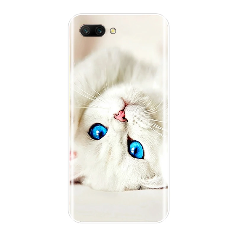 Чехол-накладка для Huawei Honor 7 8 9 10 Lite мягкий силикон с милыми животными 7S 7X 7A 7C Pro 8X MAX -