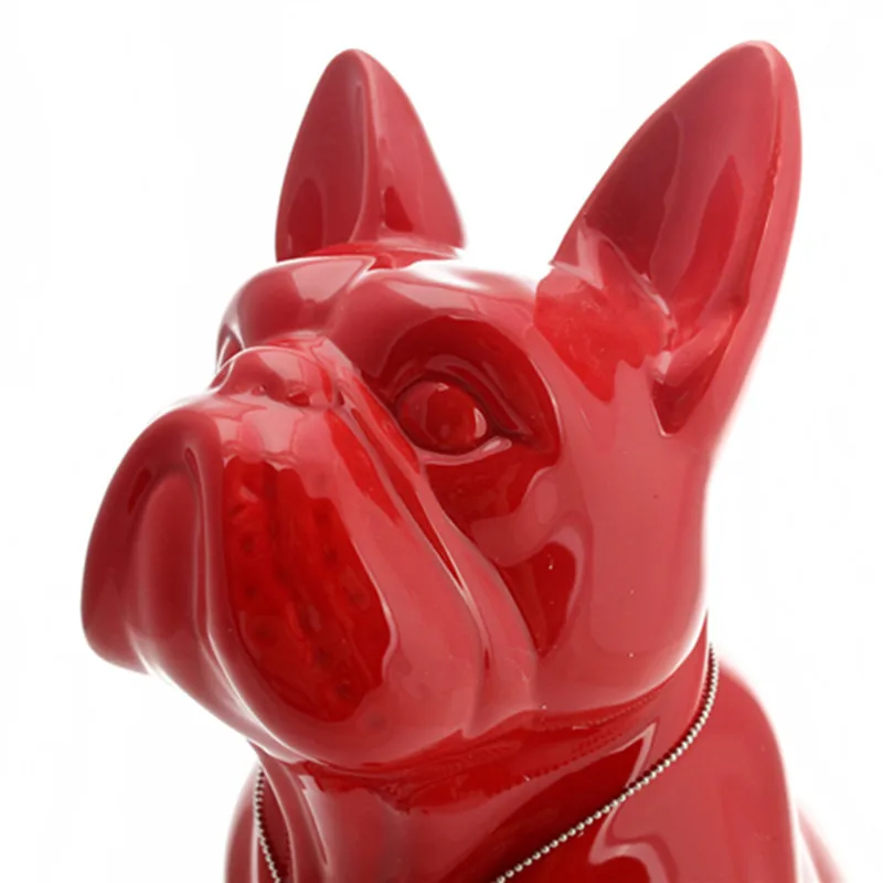 Французский бульдог керамическая собака животные для украшения дома Декор