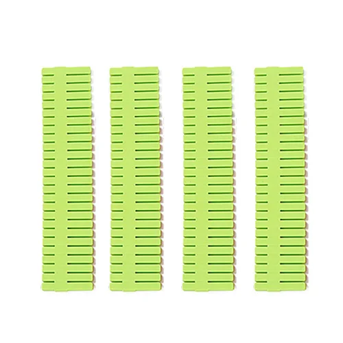 Green L 4 шт./компл. Пластик ящик-сетка, сделай сам Регулируемый разделитель для бытовых нужд органайзер для хранения обеспечивает экономию места • инструменты - Цвет: Green L
