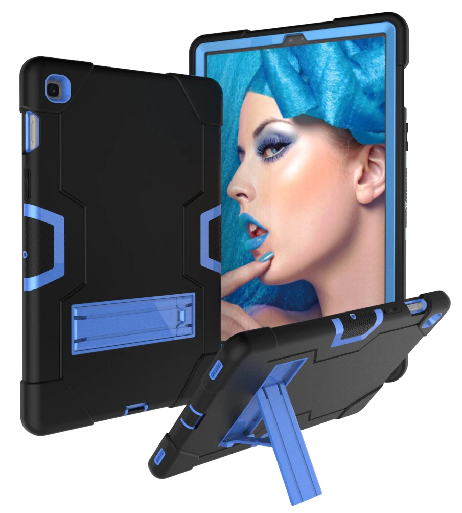 Shockproof Case for Samsung Galaxy Tab S5e 10.5 Case Cover T720 T725 SM-T720 SM-T725 Tablet Shell Funda Coque with Stand Holder
