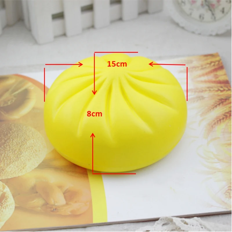 Jumbo тушеная булочка 15 см медленно поднимающаяся игрушка Ароматизированная пища