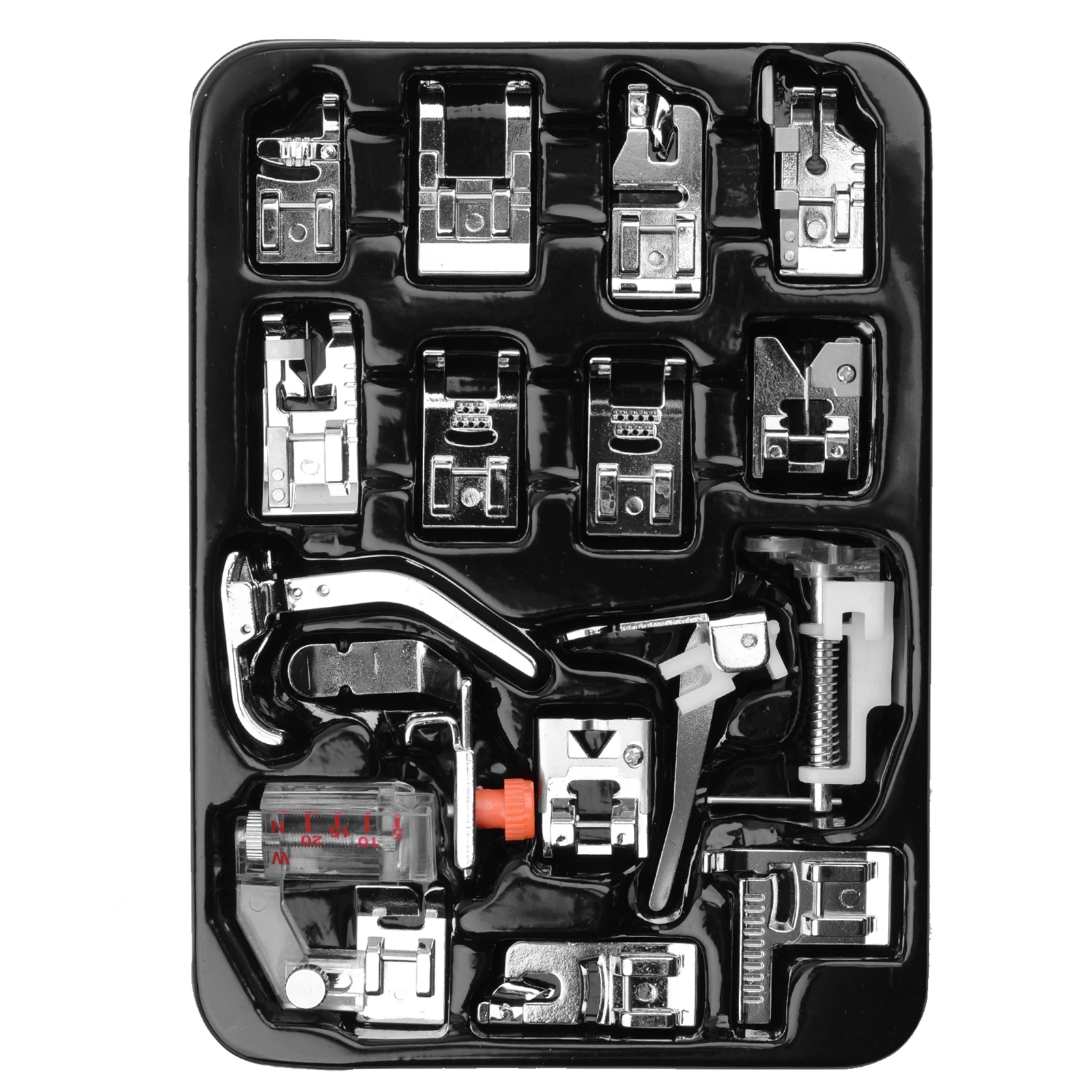 16 шт. мини бытовая швейная машина прижимная лапка для Brother Singer прижимных лапок