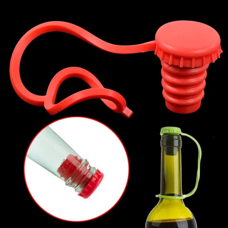 1 шт. антипригарная висячая Пряжка для стопора бутылка пива красного вина