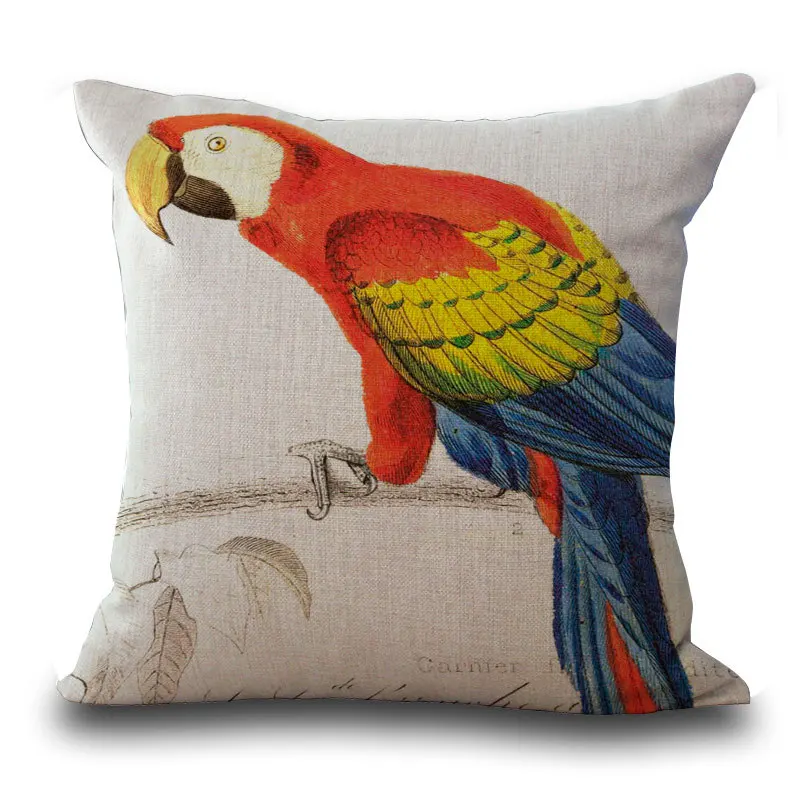 1 шт. размером 45*45 см реального высокое качество белье попугая для девочек дизайн