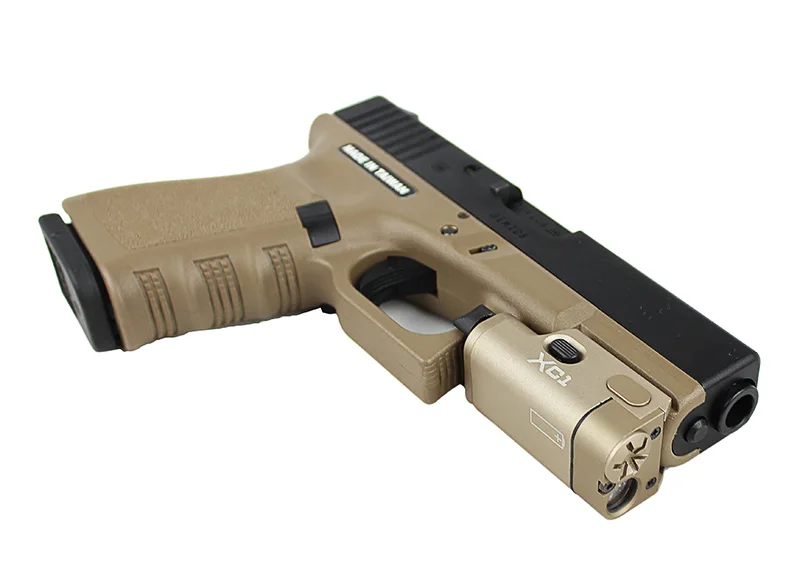 XC1 ультра компактный светодиодный пистолет свет мини винтовка фонарик Glock