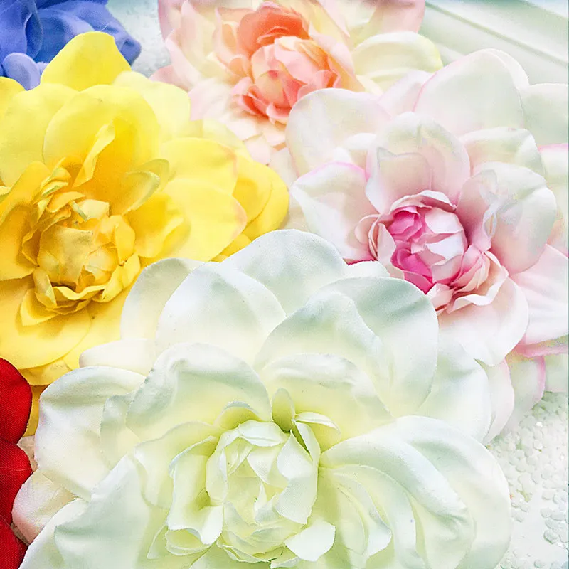 5 шт. (11 см/цветок) искусственный шелк искусственные цветы Далии хризантема