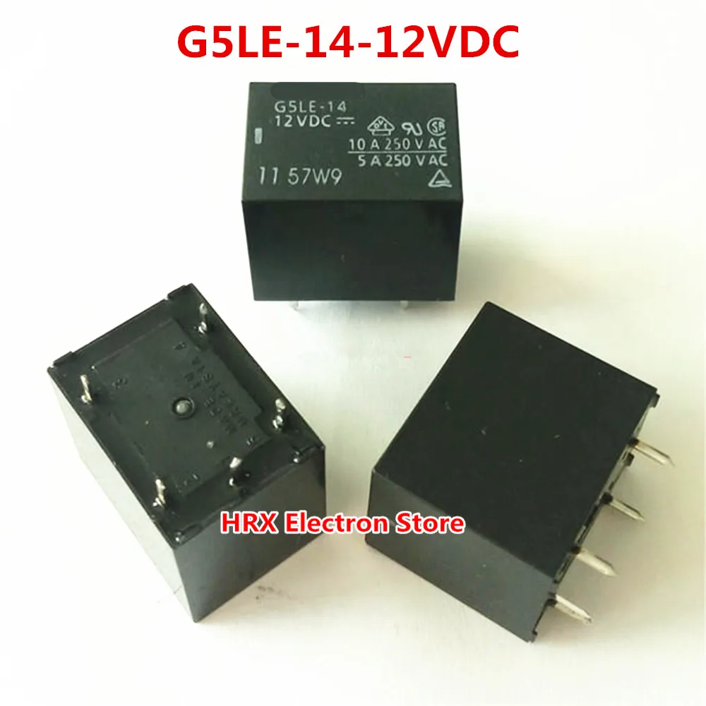 10 шт./лот реле G5LE 14 5VDC 12VDC 10А 5PIN новый оригинальный|Реле| |