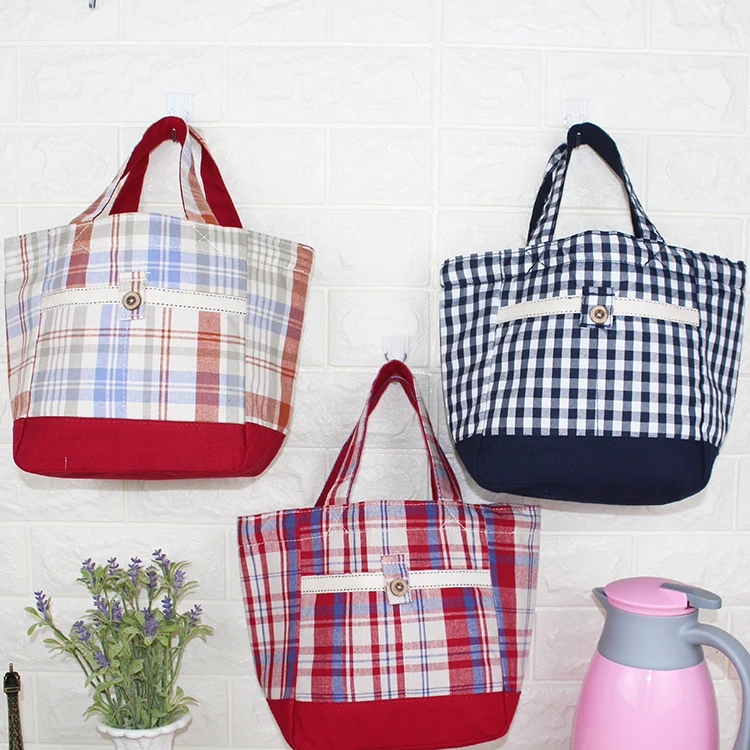 Портативная Изолированная Холщовая Сумка для ланча Термические пищевые