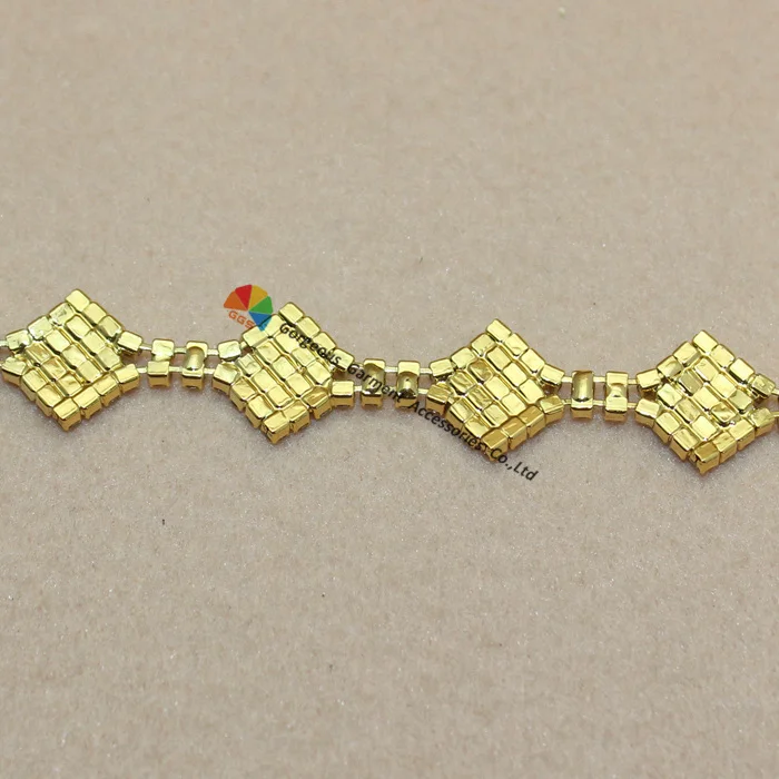 1 ярд чешский хрусталь сапфир королевский синий Стразы бриллиантовая цепочка