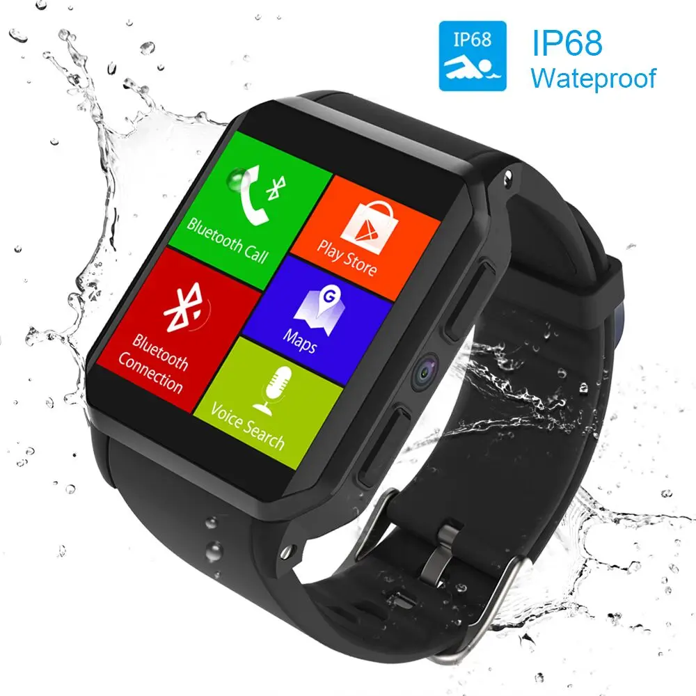 Kaimorui умные часы с камерой для мужчин 3g gps Wi-Fi сердечного ритма Bluetooth Smartwatch SIM фитнес-трекер Wrisatband для Android IOS