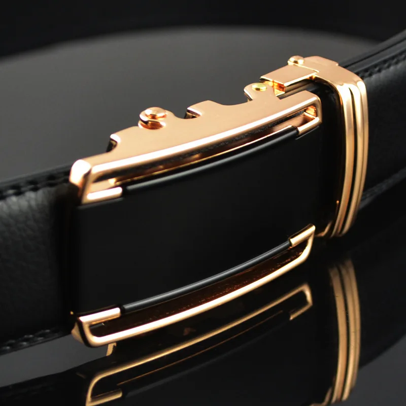 Ремень автоматическая пряжка ремень модельер кожаный ремешок мужской