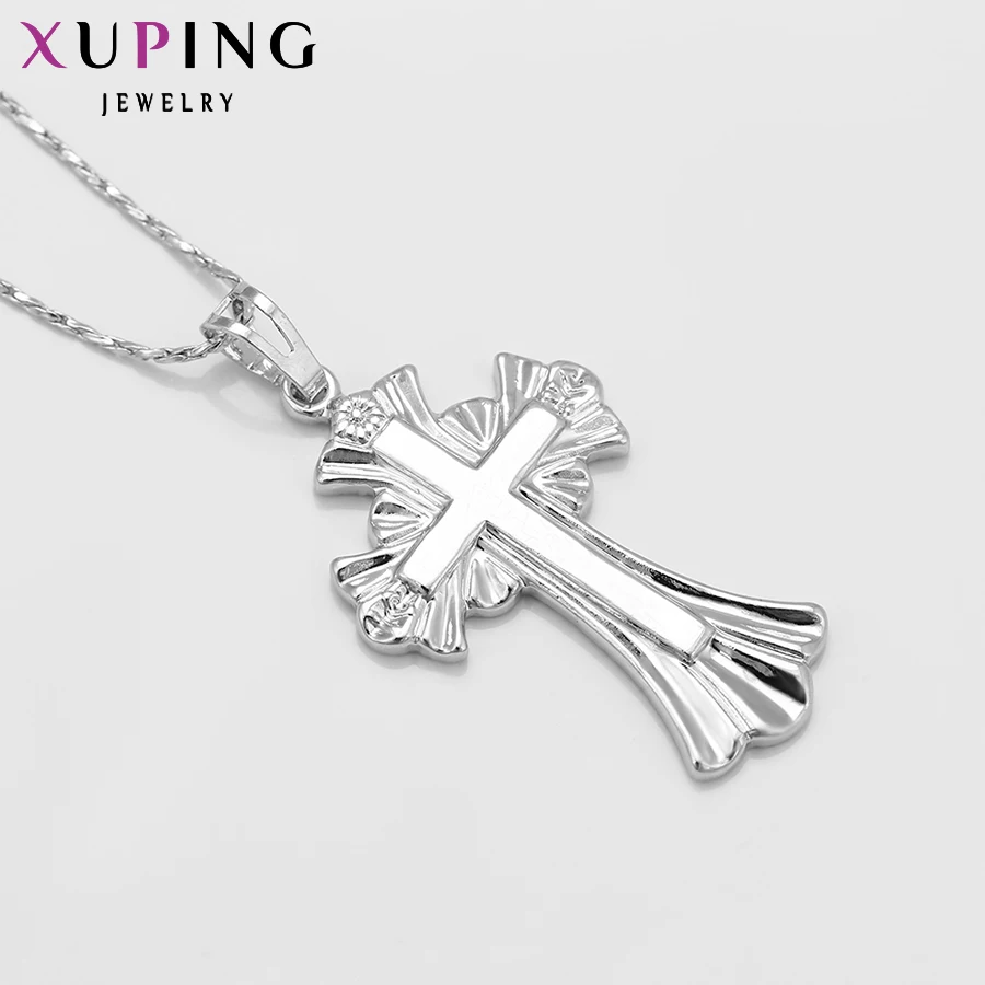 Xuping модная подвеска, модная подвеска в форме Креста, цветное покрытие, очаровательное ювелирное изделие, рождественские подарки S1.4 \ S31, 3-31984