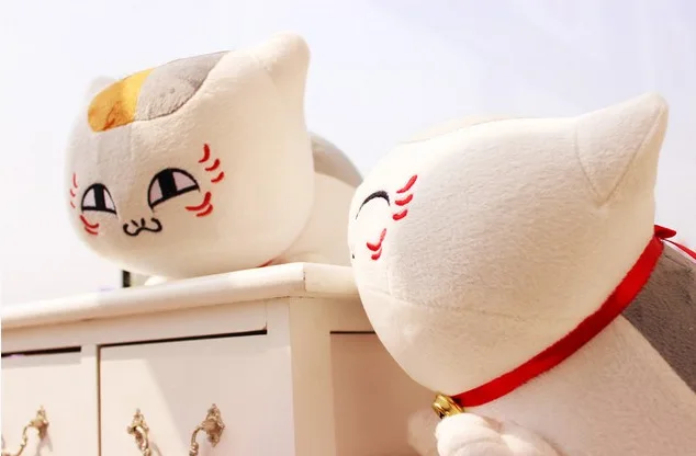 4 стиля Natsume Yuujinchou Аниме Фигурка Nyanko Sensei Cat Teacher Плюшевые Kawaii мягкие детские подарочные игрушки куклы 70 см 80 см