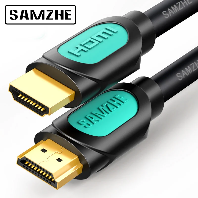 SAMZHE 4K HDMI 2.0 Cable 3D 60FPS AV for HD TV LCD Projector Computer Apple PS 3/4 TV-BOX Displayer Screen | Электроника