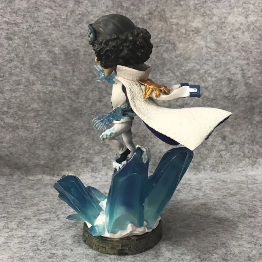 Один кусок Kuzan GK ледяной эффект Aokiji Kohza военно морской флот Luffy Robin 18 см ПВХ фигурка
