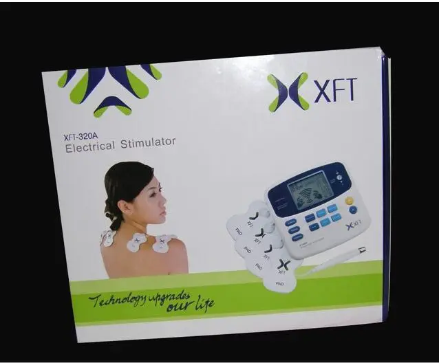 XFT 320 ЖК экран электрический стимулятор массажер для похудения Массажер тела