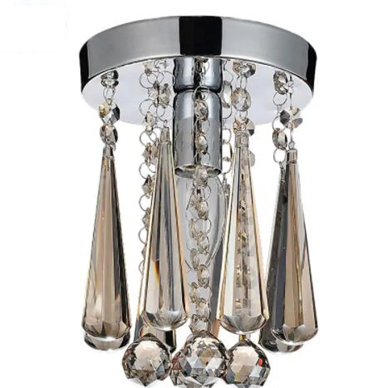 Бесплатная доставка Роскошный Современный хрустальный потолочный светильник