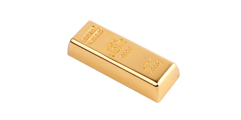JASTER золотые слитки модель USB 2,0 usb Flash Drive Золотой слиток накопитель 4 GB 8 GB 16 GB 32 GB металла флэш-памяти подарки