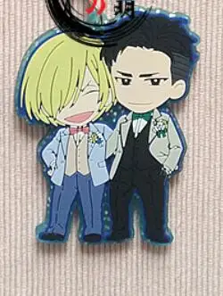 5 1 шт. llavero отаку катание анимация Yuri On Ice Yuri Viktor Отабек Алтын Мила бабичева брелок для ключей - Цвет: 5