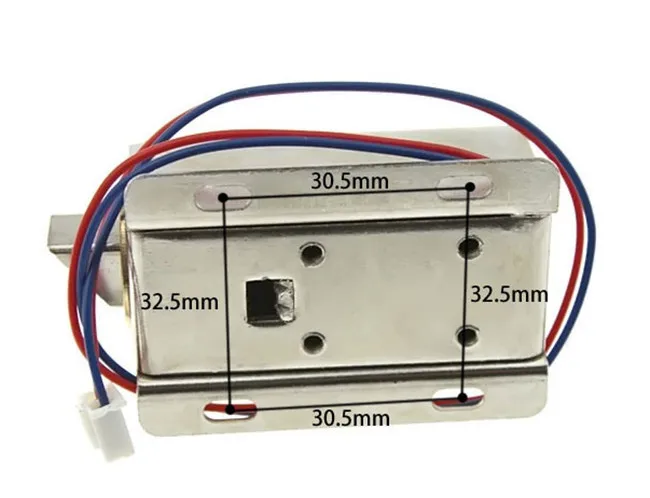 Мини Электрический Болт замок DC12V/замок небольшого шкафа/электромагнитный