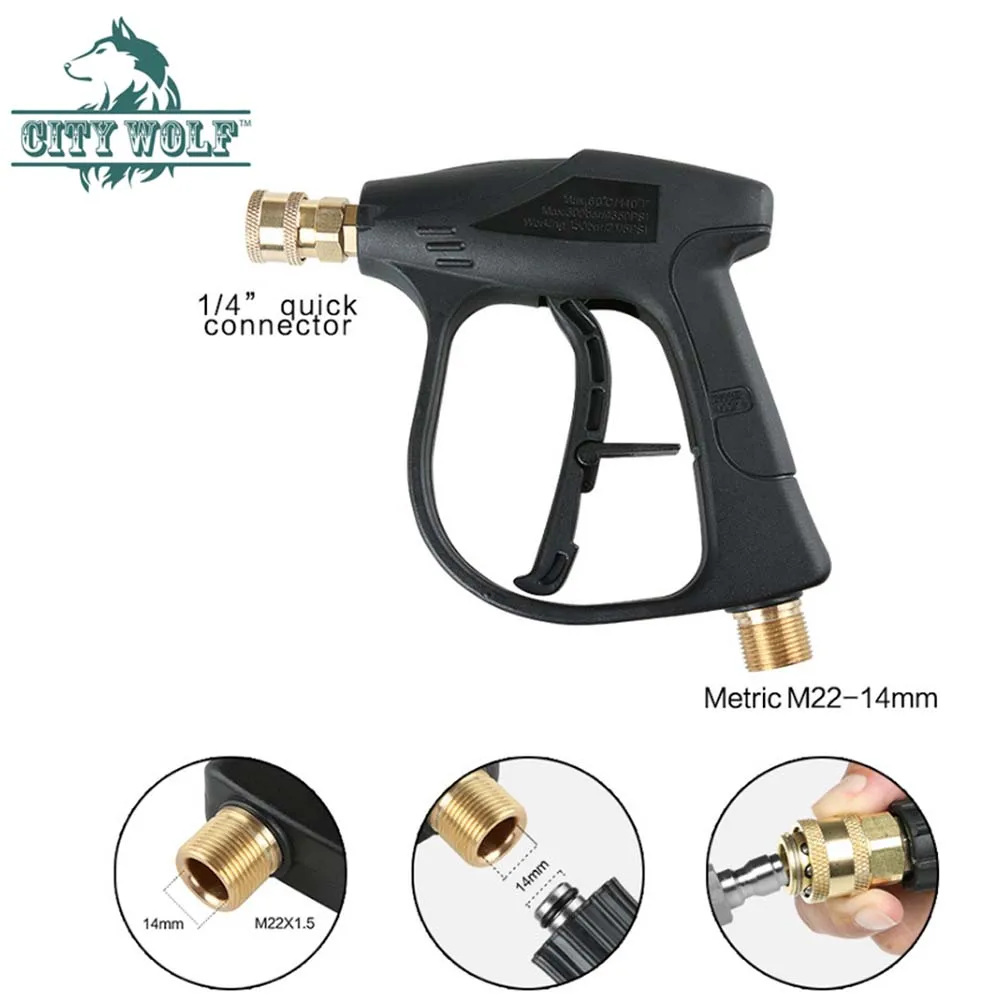 Латунная насадка для мойки высокого давления пенораспылитель шлангов моек